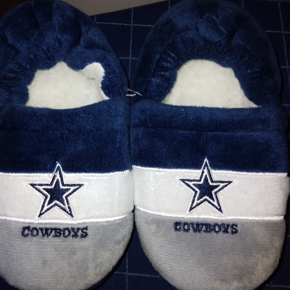 Toddler Dalls Cowboys Slippers